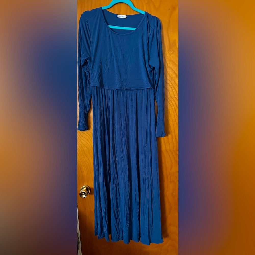 EUC Maxi Nursing Dress